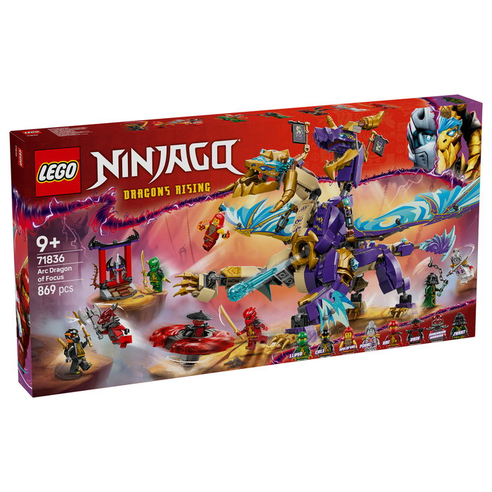 LEGO NINJAGO 71836 Dragón Patriarca de la Concentración