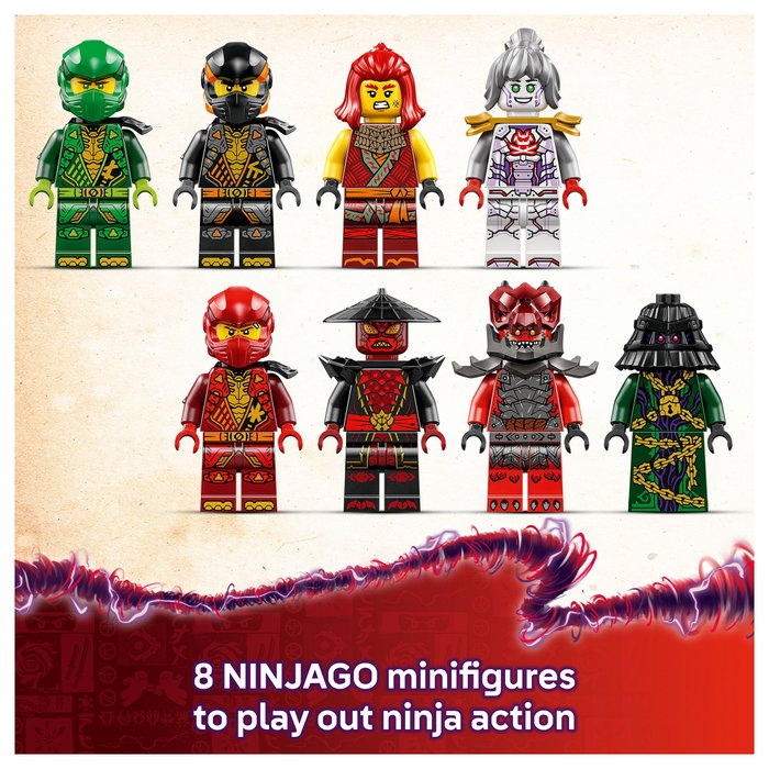 LEGO NINJAGO 71836 Dragón Patriarca de la Concentración