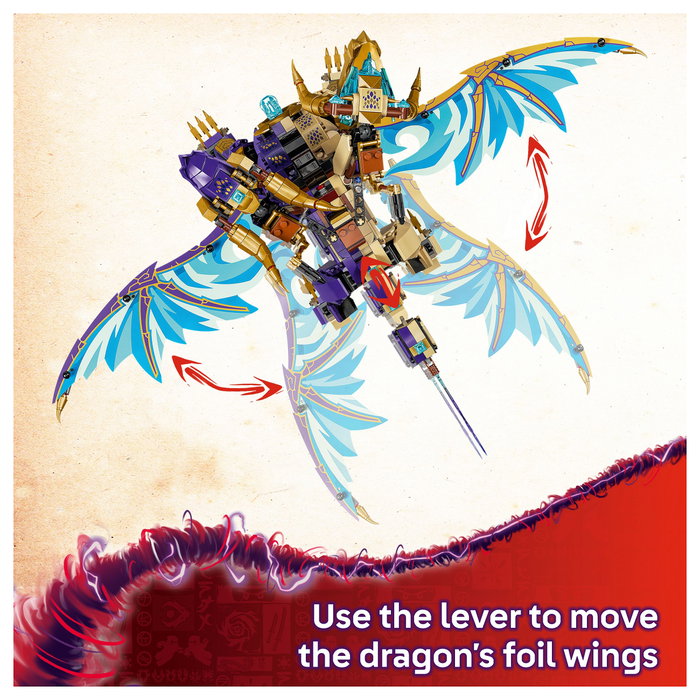 LEGO NINJAGO 71836 Dragón Patriarca de la Concentración