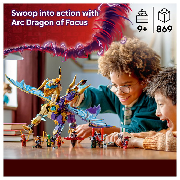 LEGO NINJAGO 71836 Dragón Patriarca de la Concentración