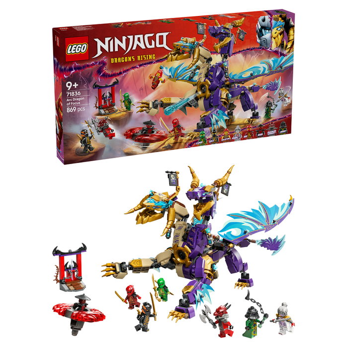 LEGO NINJAGO 71836 Dragón Patriarca de la Concentración