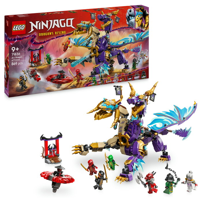 LEGO NINJAGO 71836 Dragón Patriarca de la Concentración