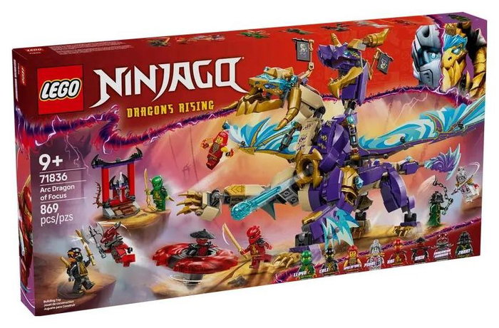 LEGO NINJAGO 71836 Dragón Patriarca de la Concentración