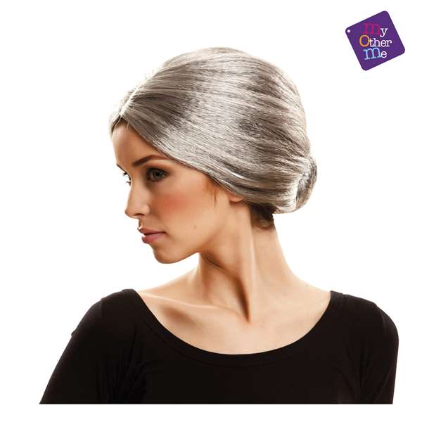 My Other Me Peluca de anciana 150 g Talla Única