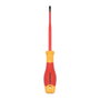 Workpro Destornillador plano aislado VDE 1 x 5,5 x 125 mm