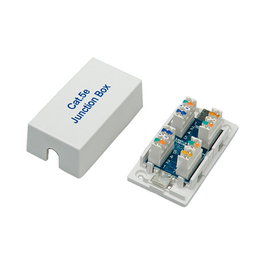 ROLINE Junction Box para Cable Cat.5e UTP Clase D, Color Blanco, Material Plástico