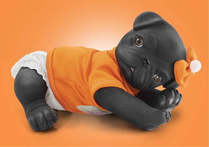 Berjuan Perro Pug Anireal Peluche 35 cm Edad Mínima 3 Años