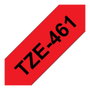 Brother Cinta Laminada TZe-461 36mm Rojo/Negro