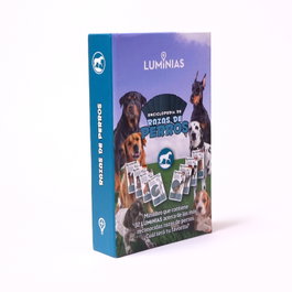 LUMINIAS Enciclopedia de Razas de Perros (Estuche con 32 cartas)