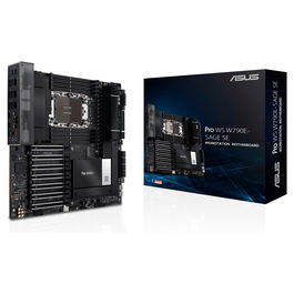 ASUS LGA4677 W790E-Sage SE Placa Base para Puesto de Trabajo Intel W790 DDR5 EEB