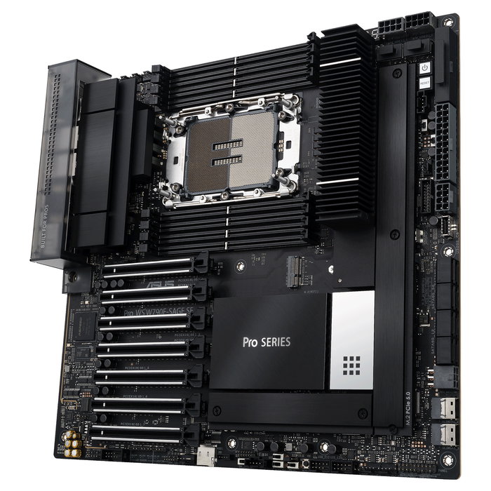 ASUS LGA4677 W790E-Sage SE Placa Base para Puesto de Trabajo Intel W790 DDR5 EEB