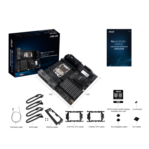 Asus 90MB1C20-M0EAY0 Placa Base Intel W790 LGA 4677 EEB para Puesto de Trabajo Asus 90MB1C20-M0EAY0 Placa Base Intel W790 LGA 4677 EEB para Puesto de Trabajo