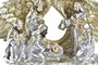 DKD Home Decor Figura de Resina con Alas, Surtido de 2 Unidades, Dorado y Blanco