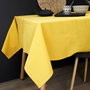 Home Deco Factory Mantel Mostaza 140x250 cm Poliester-Algodón