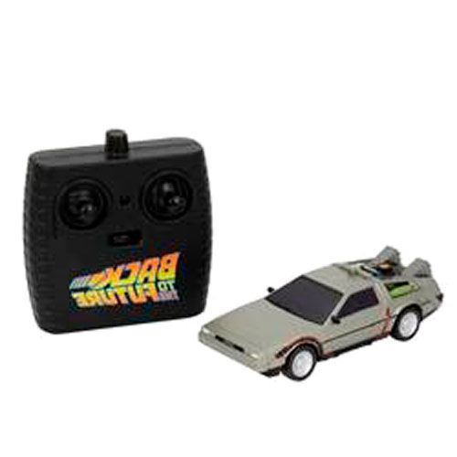 Neca Replica Coche DeLorean DMC-12 Back to The Future a Escala 1/32 con Control Remoto