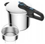 Tefal Olla a Presión Secure Trendy P2584401 de 8L en Acero Inoxidable