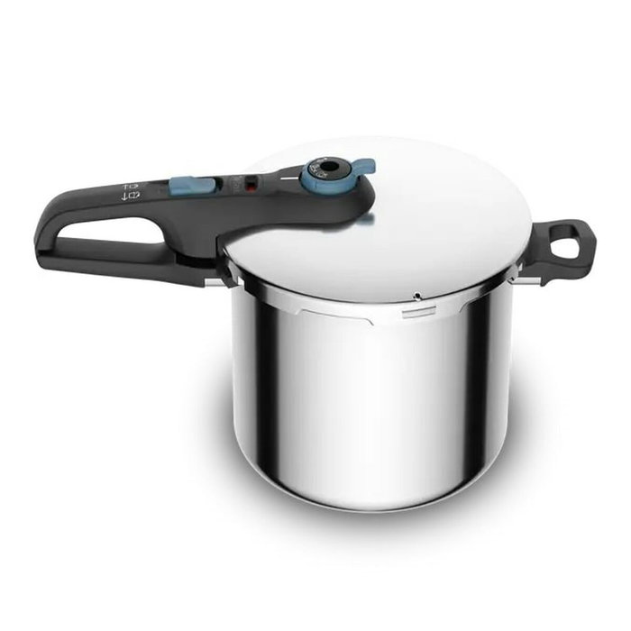 Tefal Olla a Presión Secure Trendy P2584401 de 8L en Acero Inoxidable