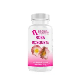 BEQUISA Rosa Mosqueta 100 Perlas con Vitamina E, Protección Antioxidante