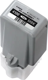 Canon PFI-4100mbk Negro (mate) Cartucho de tinta 6776C001, 1.315 páginas