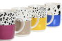 DKD Home Decor Mug Urban Multicolor Porcelana 8 x 10 x 11 cm (12 Unidades) 380ml Apto Microondas y Lavavajillas Detalle Animal