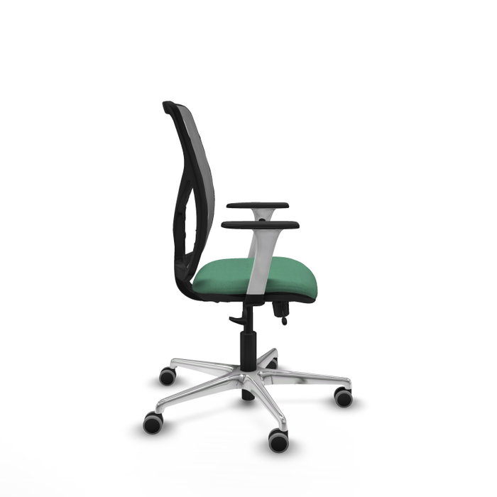 PIQUERAS Y CRESPO Silla de oficina Motilla con mecanismo Sincro/Traslack Verde esmeralda y Gris PIQUERAS Y CRESPO Silla de oficina Motilla con mecanismo Sincro/Traslack Verde esmeralda y Gris