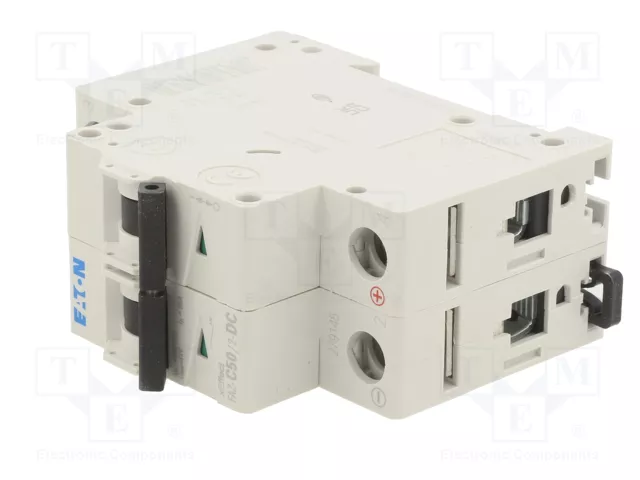 EATON ELECTRIC FAZ-C50/2-DC Interruptor magnetotérmico 2 polos 50A 250VDC