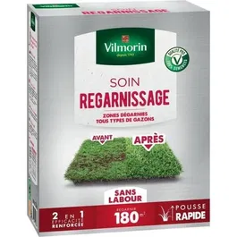 Vilmorin VIL3182670261688 Semillas para Césped Universal y Refertilización - 2 en 1 - 3 kg