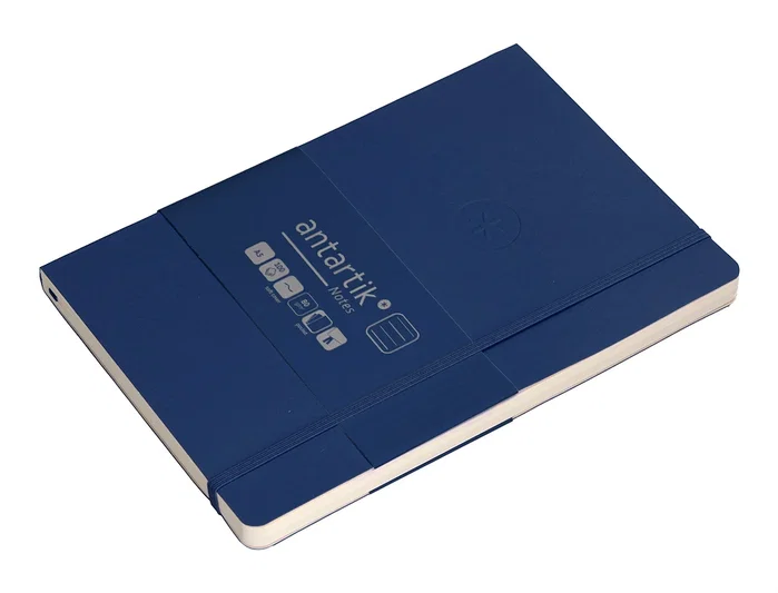 Antartik Cuaderno Antartik Notes Tapa Blanda Azul Marino A5