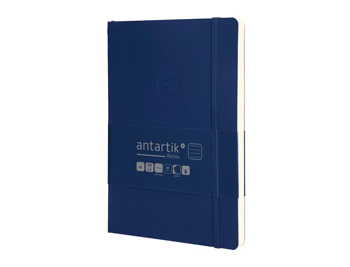 Antartik Cuaderno Antartik Notes Tapa Blanda Azul Marino A5