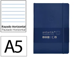 Antartik Cuaderno Antartik Notes Tapa Blanda Azul Marino A5
