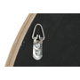 DKD Home Decor Espejo Redondo de Paulownia y Cristal Decapé Natural 69x69 cm