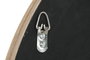 DKD Home Decor Espejo Redondo de Paulownia y Cristal Decapé Natural 69x69 cm