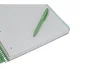 Antartik Cuaderno Espiral Micro A4 Tapa Foam 120 Hojas 90gr Cuadriculado 5mm Color Verde Matcha