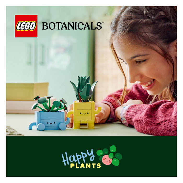LEGO Botanicals Plantas Felices 10349