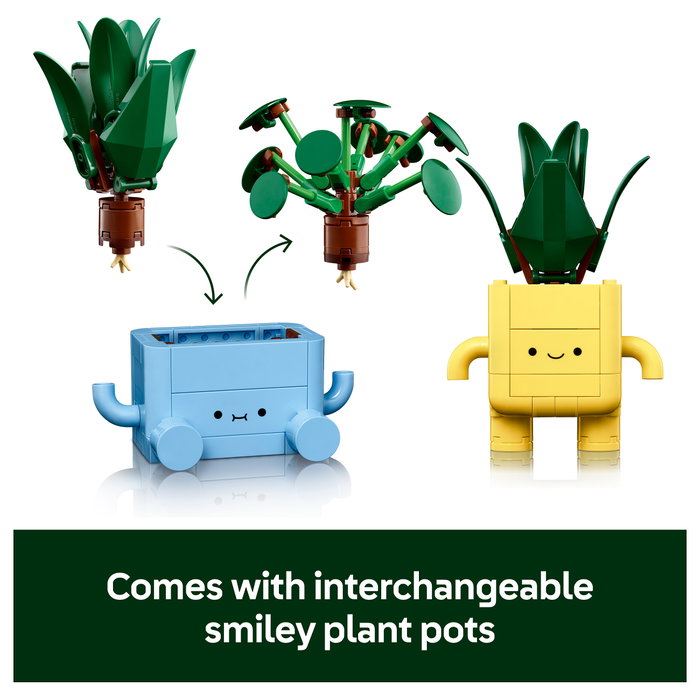 LEGO Botanicals Plantas Felices 10349