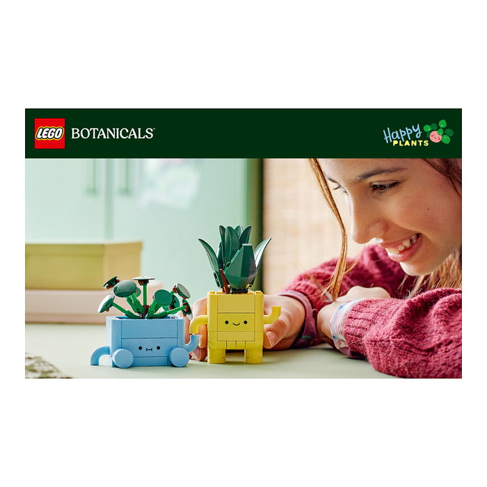 LEGO Botanicals Plantas Felices 10349