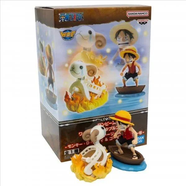 Banpresto Figura Luffy & Going Merry Log Stories One Piece 8cm
