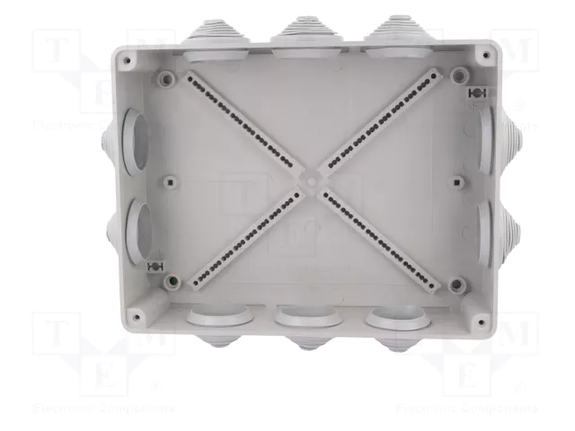 ELEKTRO-PLAST NASIELSK Caja de conexiones gris IP55