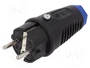 SEZ DK Enchufe Macho de Alimentación AC 16A 250VAC IP54 3 Pines