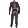 Omp Traje de Carreras Ks X Art FIA 8877-2022 Negro/Amarillo/Rojo Talla 52