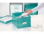 Leitz Click & Store Caja de Almacenamiento Universal Pequeña Turquesa 216x160x282 mm para Documentos A5
