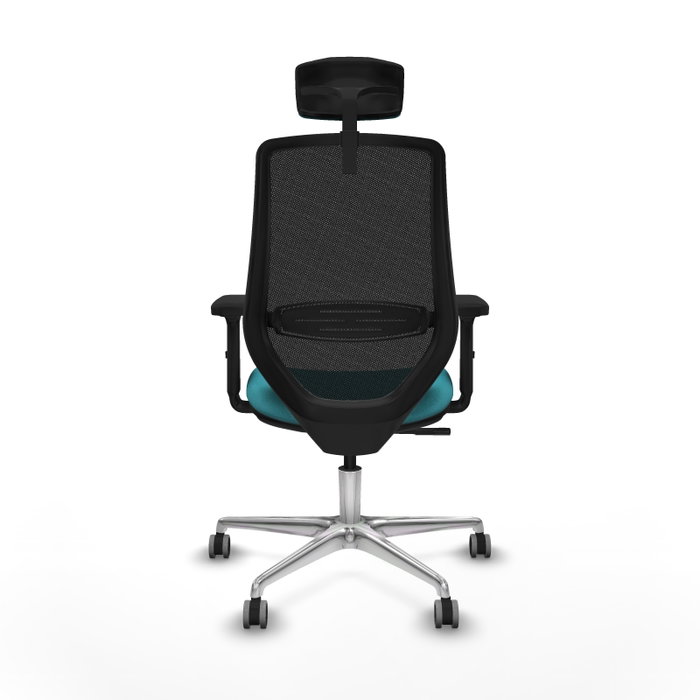PIQUERAS Y CRESPO Silla de oficina Mardos con mecanismo Sincro, Turquesa y Negro PIQUERAS Y CRESPO Silla de oficina Mardos con mecanismo Sincro, Turquesa y Negro