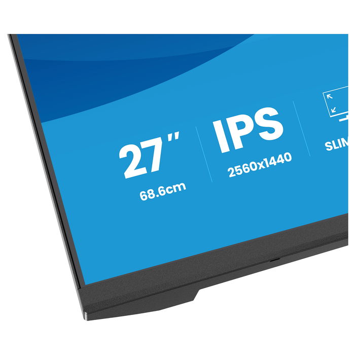 iiyama ProLite XB2793QSU-B1 Monitor LED IPS 27" 2560x1440 Quad HD 75Hz AMD FreeSync HDMI DP Altavoces Negro