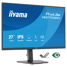iiyama ProLite XB2793QSU-B1 Monitor 27 pulg. WQHD IPS 75Hz Black