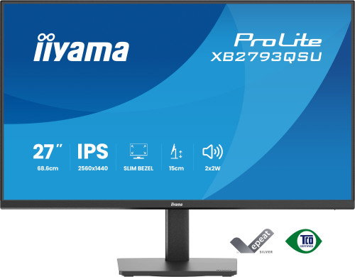 iiyama ProLite XB2793QSU-B1 Monitor QHD IPS 27 pulg. 75Hz