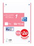 Oxford Recambio Classic A4 120 Hojas 90gr Rosa Chicle 5x5mm 4 Taladros