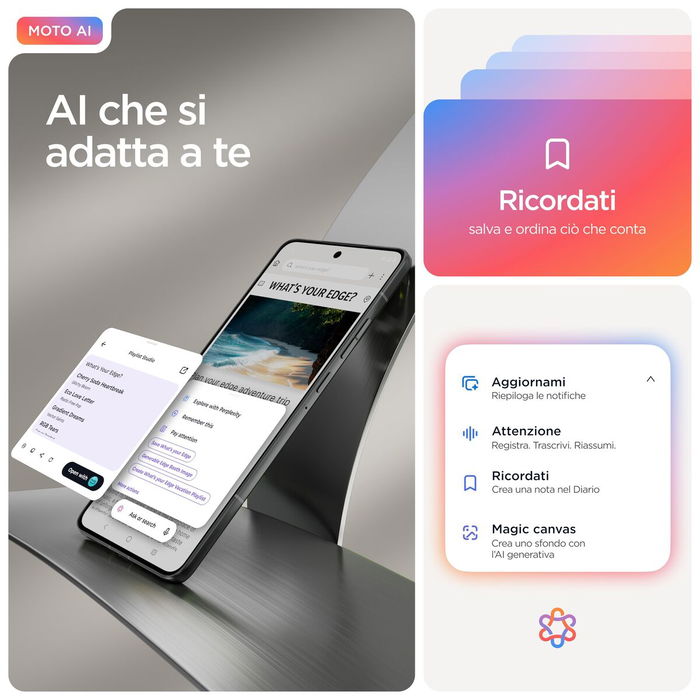 Smartphone Motorola Edge 70 5G 6,67" Octa Core 12 GB RAM 512 GB Verde