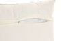 DKD Home Decor Cojín de Algodón Bordado a Mano Beige 50x30 cm