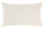 DKD Home Decor Cojín de Algodón Bordado a Mano Beige 50x30 cm