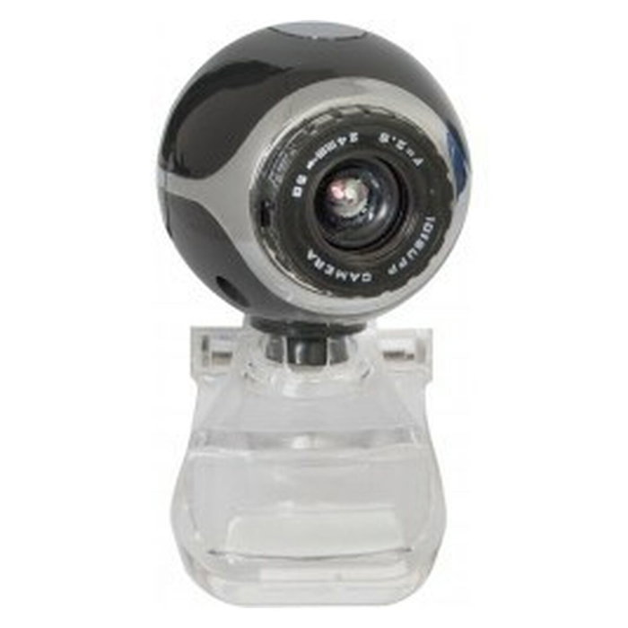 IronKey C-090 Webcam USB 2.0 0.3 MP Negra - Videocámara para PC